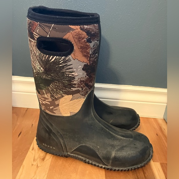 Roper Other - Men’s insulated camouflage Roper boots size 8